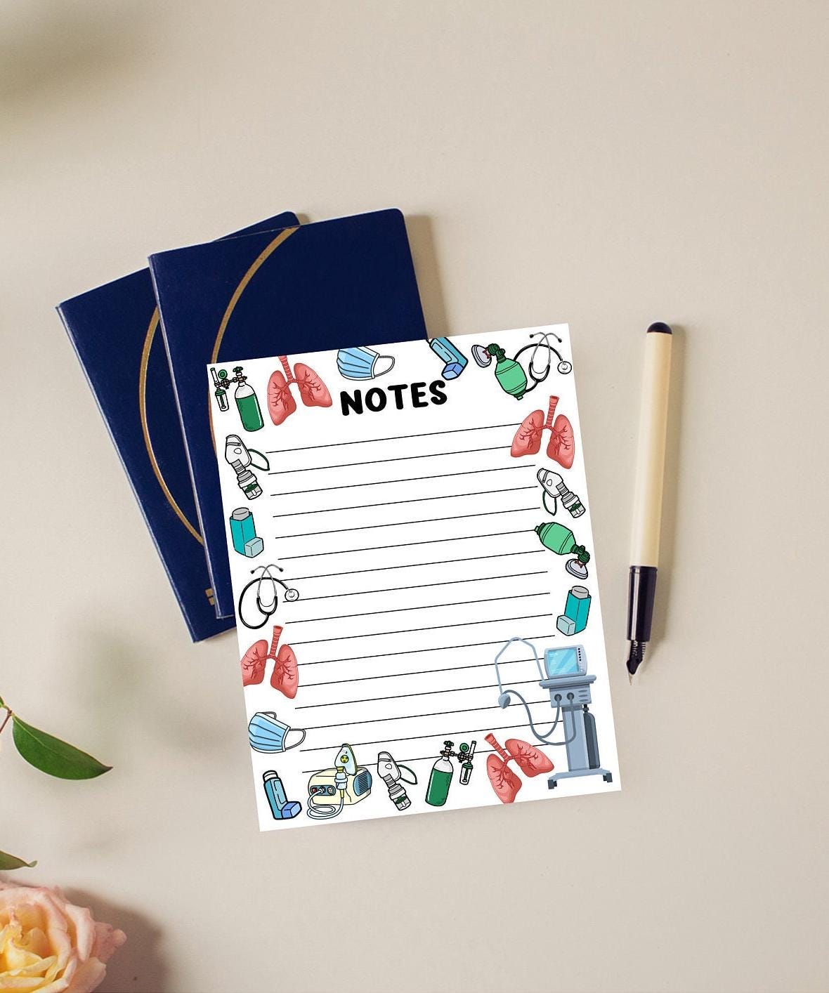 Respiratory Therapist Notepad - RT Gift