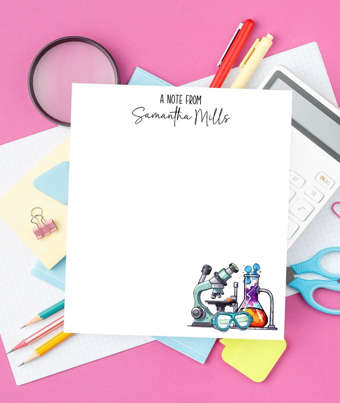 Lab Science Notepad - MLS MLT Gift