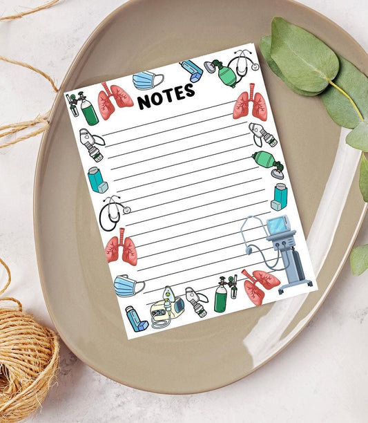 Respiratory Therapist Notepad - RT Gift