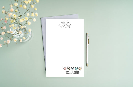 Social Worker Notepad - MSW RSW Gift