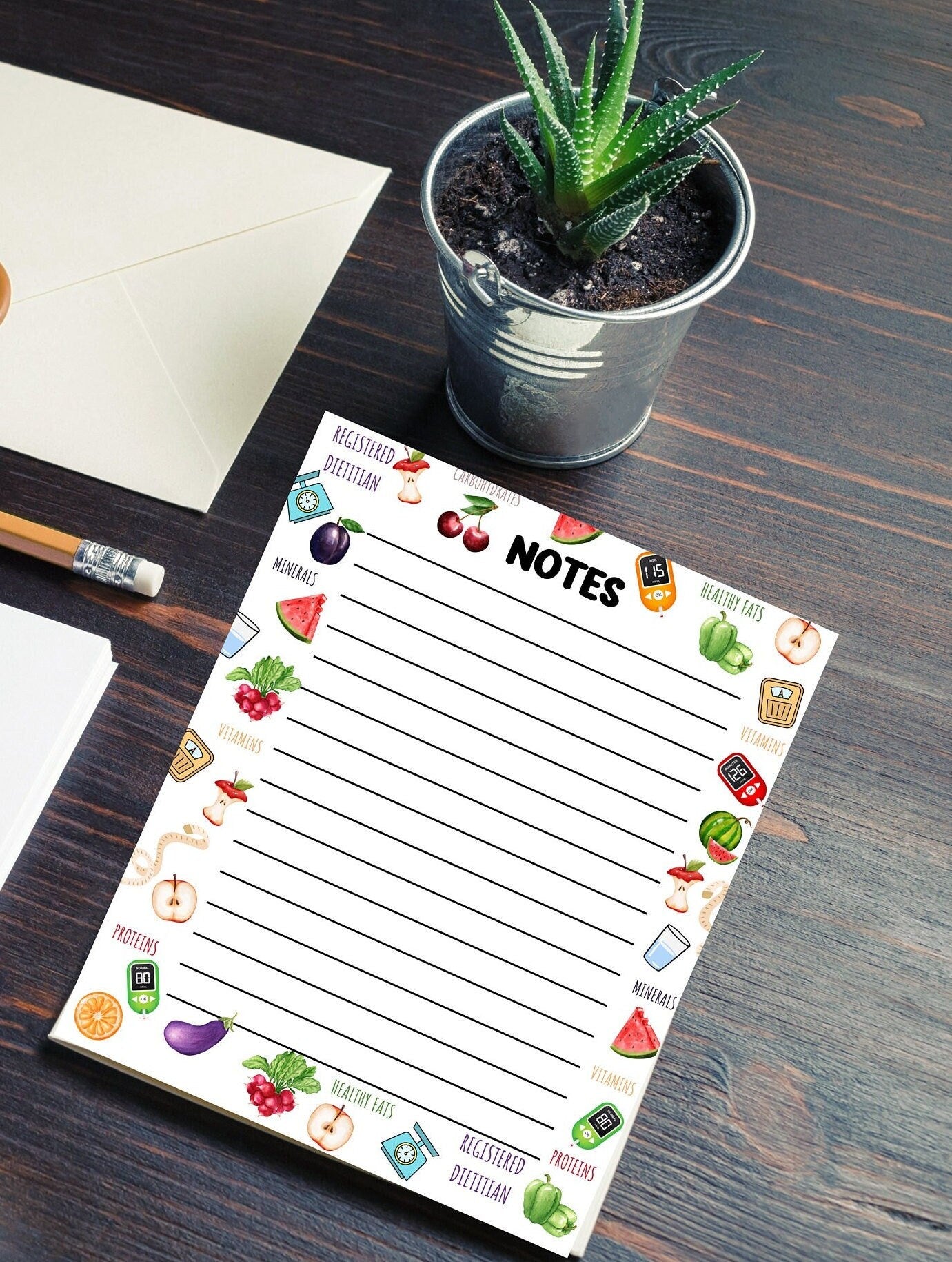 Registered Dietitian Notepad | RD Graduation Gift