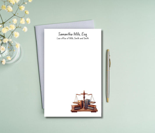 Lawyer Notepad - Attorney Gift