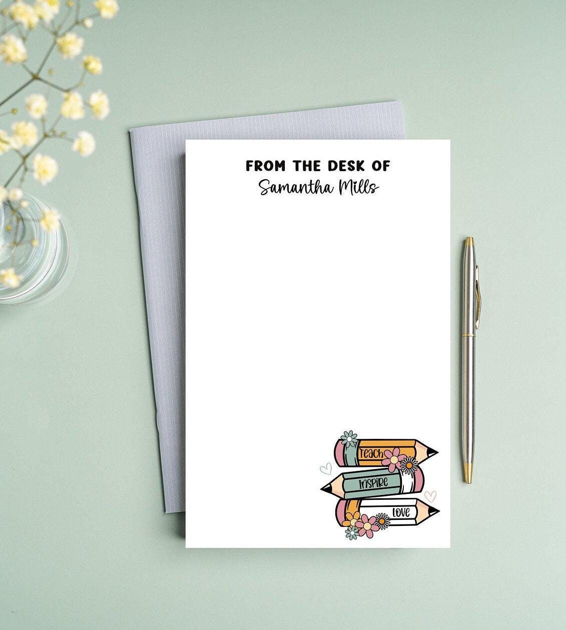 Teacher Notepad - Inspire Love Teach | Gift