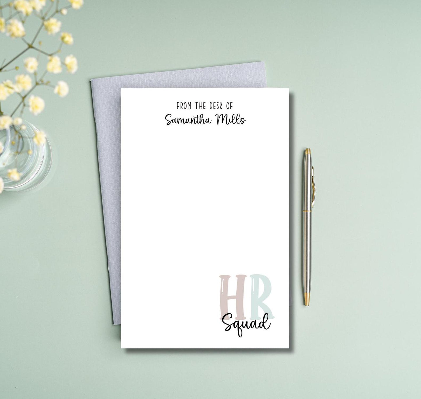HR Squad Notepad - Human Resources Gift