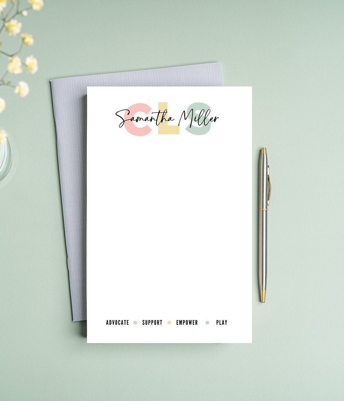 Child Life Specialist Notepad - CLS Gift