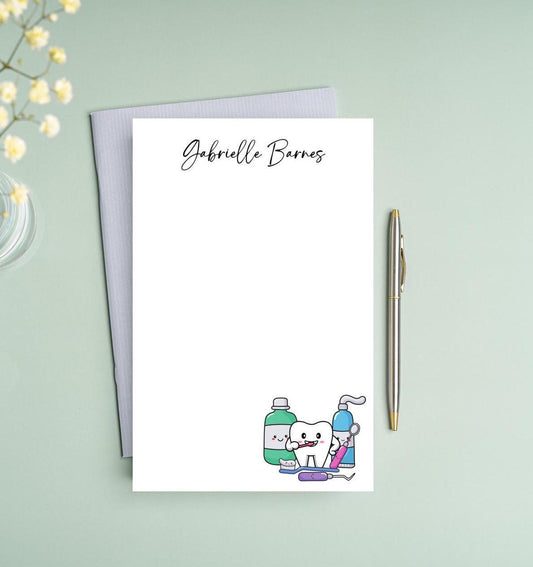 Custom Dental Notepad - Dentistry Gift