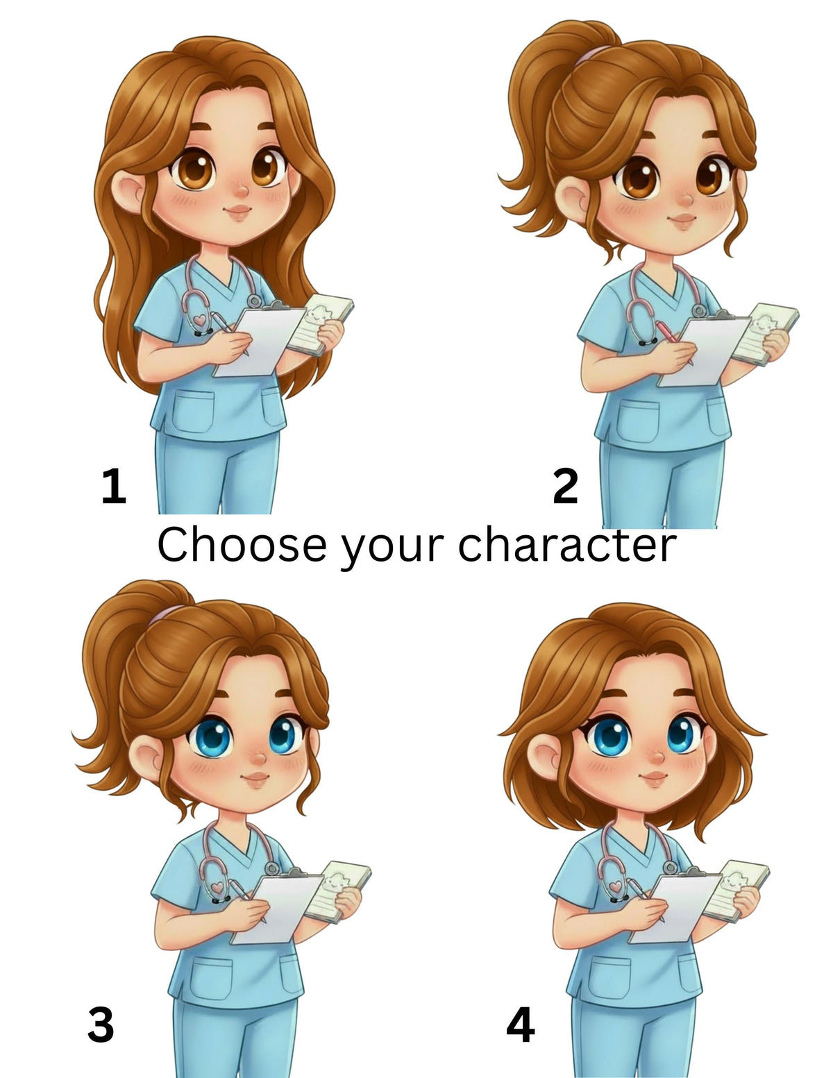 Reversible Nurse Badge Buddy | Personalized Flip Tags | Double-Sided Nursing ID Custom Name Tag Nursing Personalized Work Badge Holder