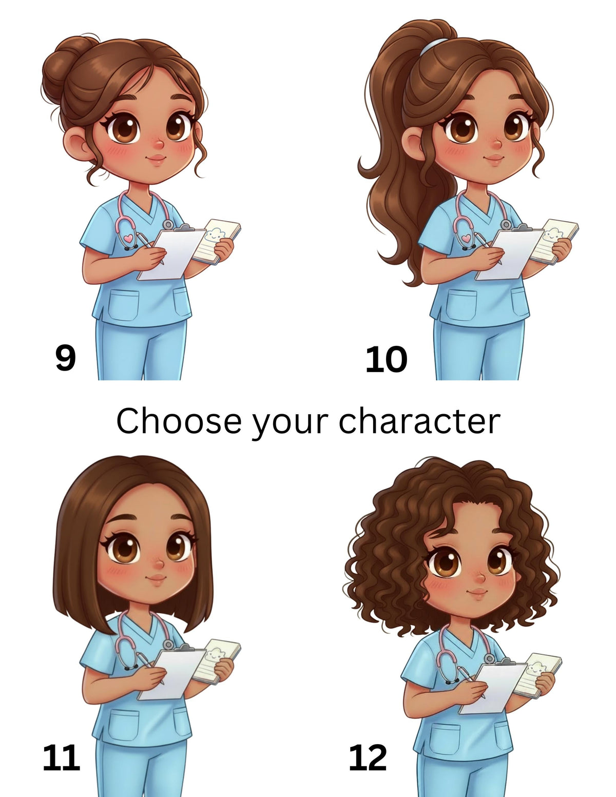 Reversible Nurse Badge Buddy | Personalized Flip Tags | Double-Sided Nursing ID Custom Name Tag Nursing Personalized Work Badge Holder