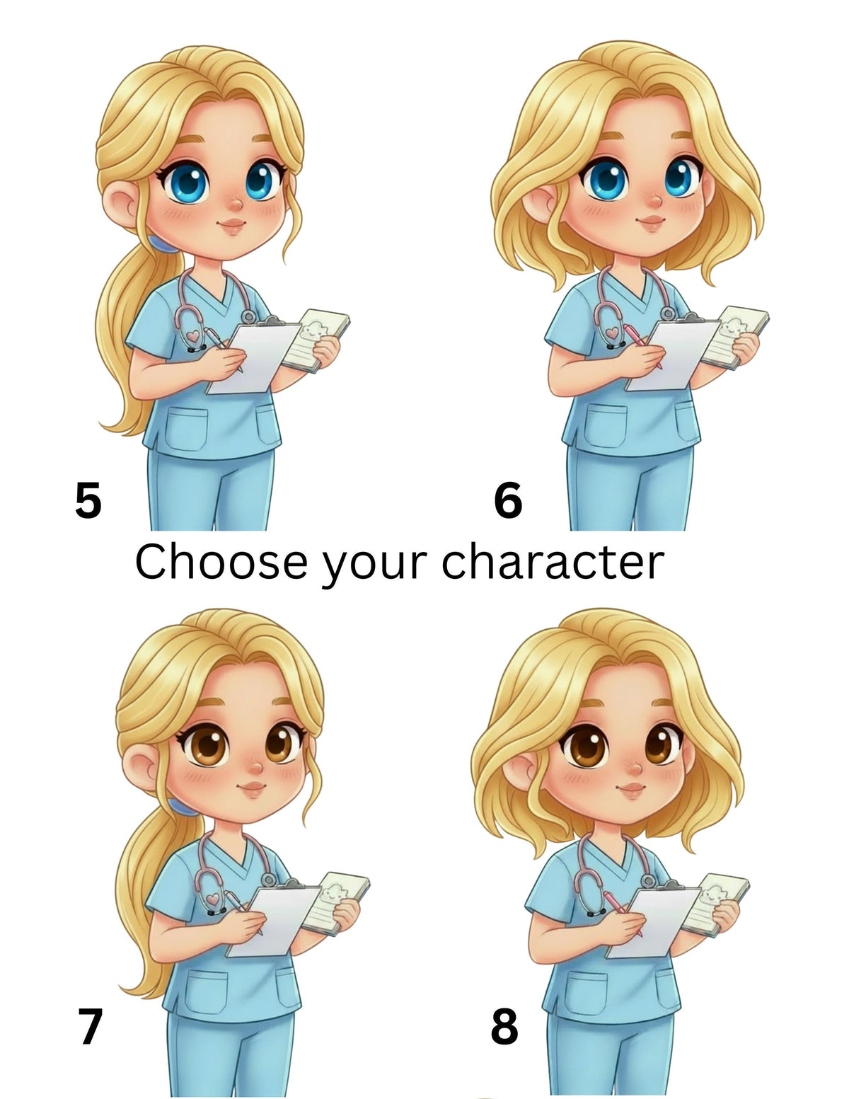 Reversible Nurse Badge Buddy | Personalized Flip Tags | Double-Sided Nursing ID Custom Name Tag Nursing Personalized Work Badge Holder
