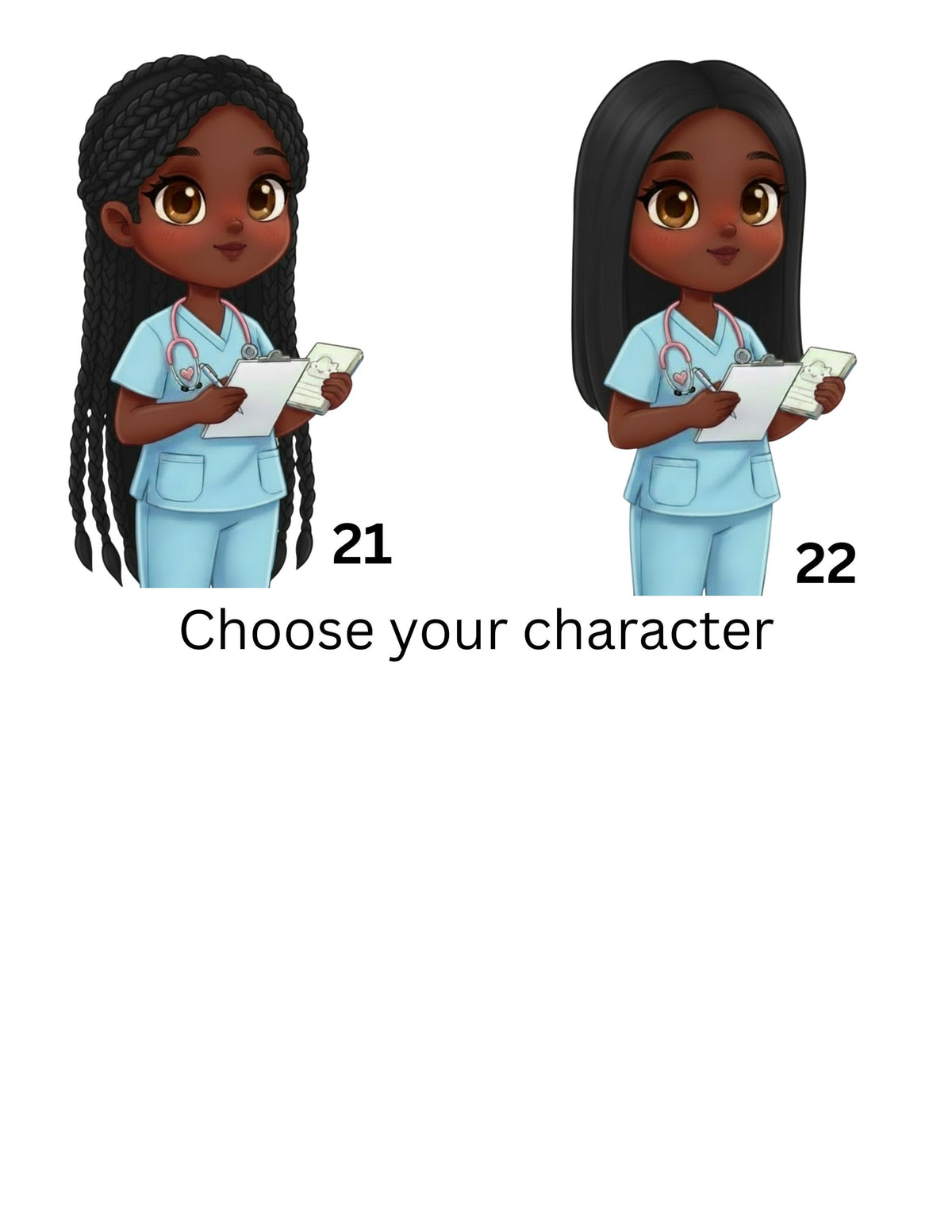 Reversible Nurse Badge Buddy | Personalized Flip Tags | Double-Sided Nursing ID Custom Name Tag Nursing Personalized Work Badge Holder