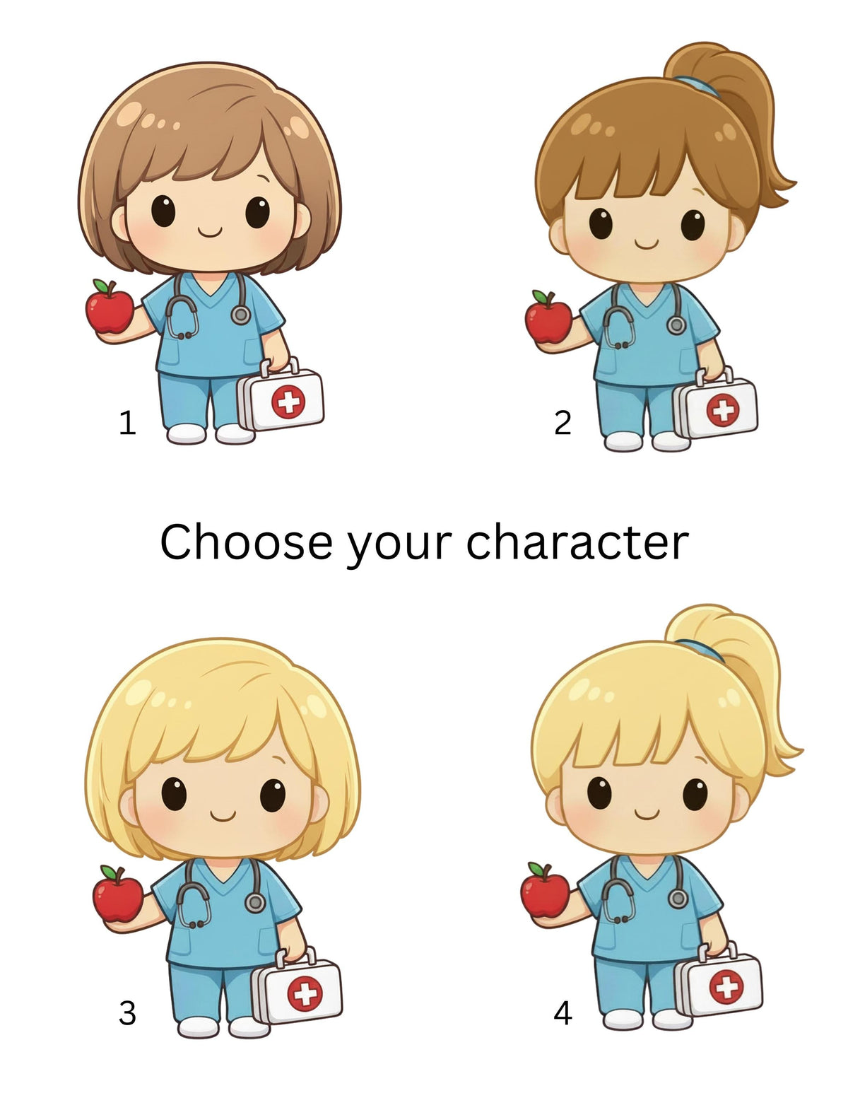 Custom Reversible School Nurse Badge Buddy, Personalized Nursing Flip Reel, Double-Sided Education Themed ID Card Public Health Nurse