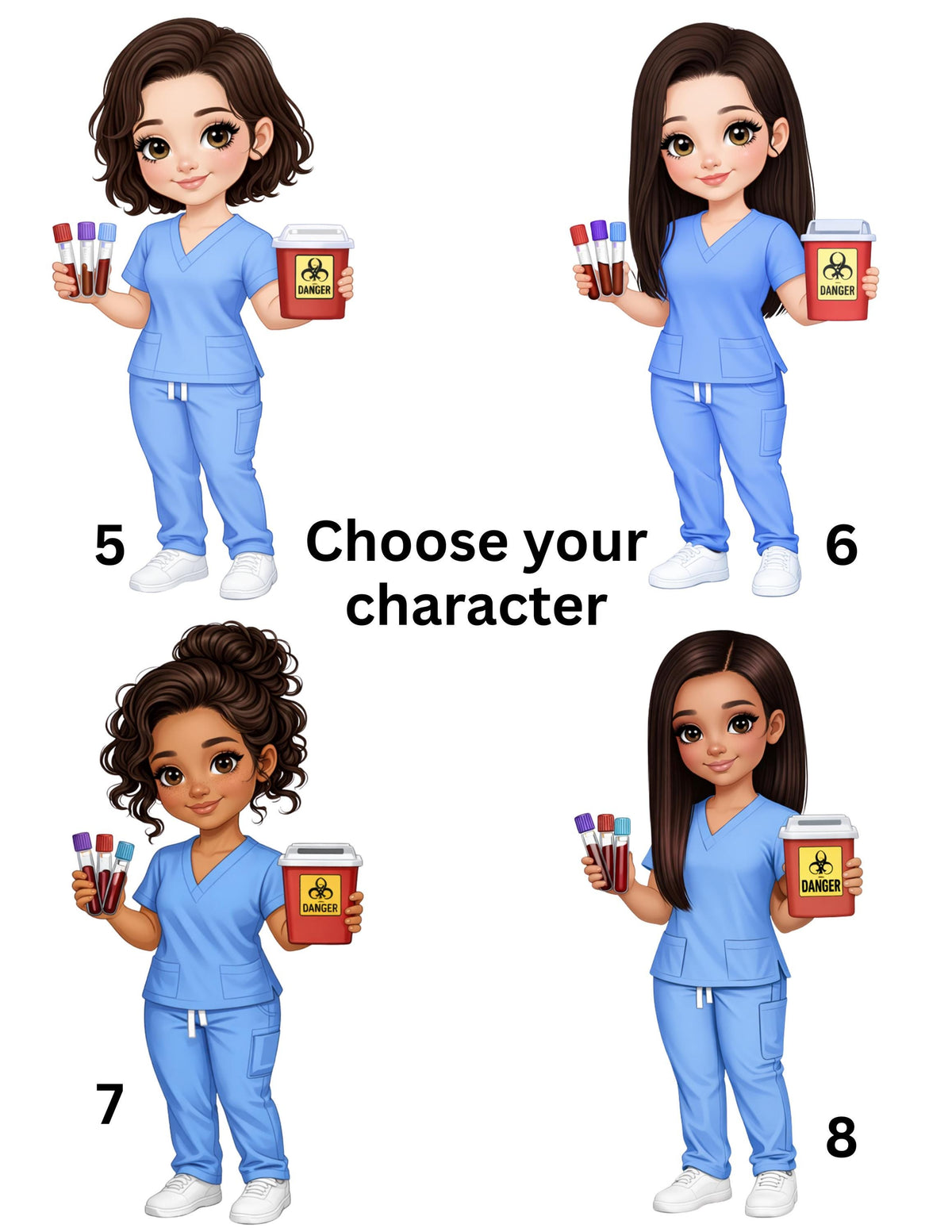 Personalized Phlebotomist Badge Buddy, Custom Reversible PBT Badge Buddy, Custom Phlebotomy ID Badge, Phlebotomist Gift, Badge Reel Option